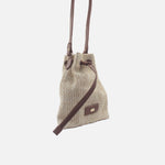 Cartera zazi de textil para mujer - Miel