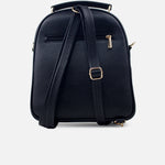 Morral siena de cuero para mujer - Negro