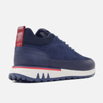 Tenis marcus de cuero para hombre - Azul