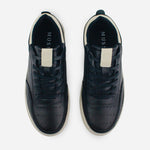 Tenis Oxfords brown de cuero para hombre - Negro