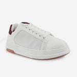 Tenis Sneakers davis de sintético para hombre - Blanco