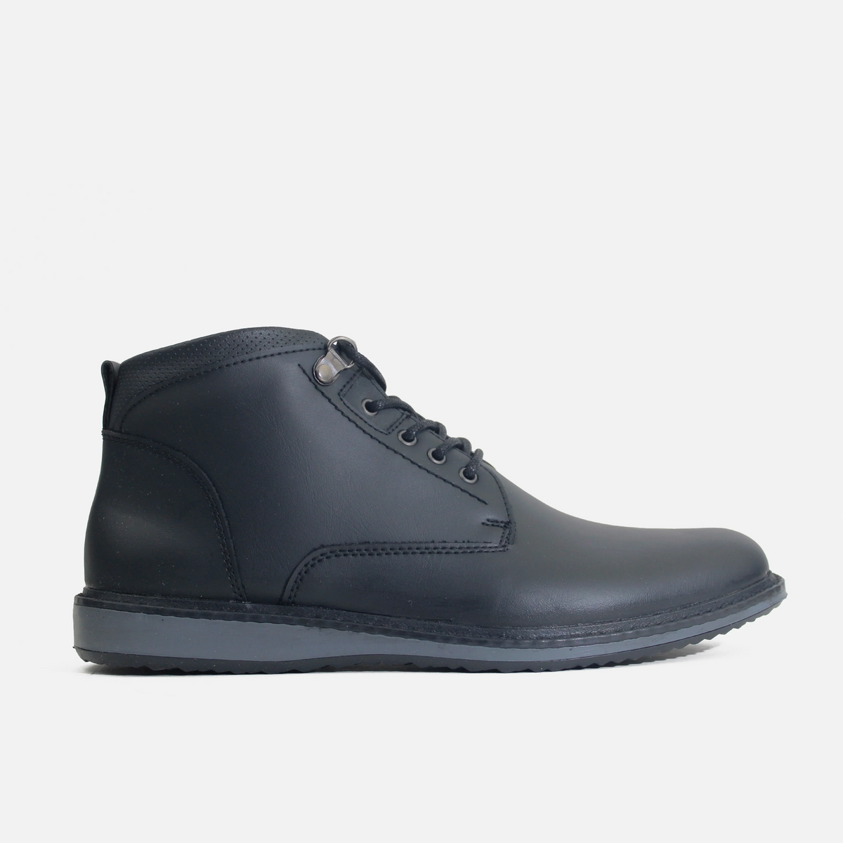 Botin plano russel de sintético para hombre - Negro