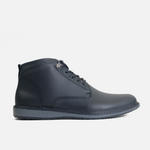 Botin plano russel de sintético para hombre - Negro