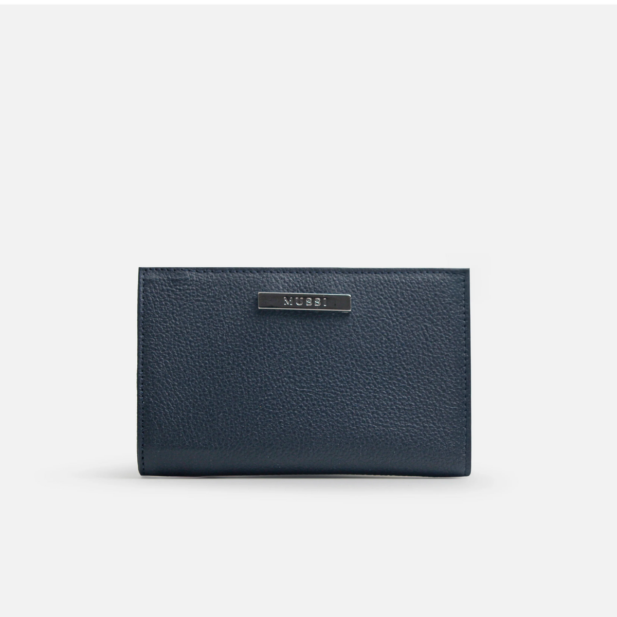 Billetera nev de cuero para mujer - Azul