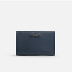 Billetera nev de cuero para mujer - Azul
