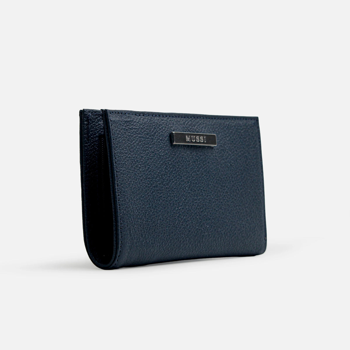 Billetera nev de cuero para mujer - Azul