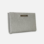 Billetera nev de cuero para mujer - Almendra