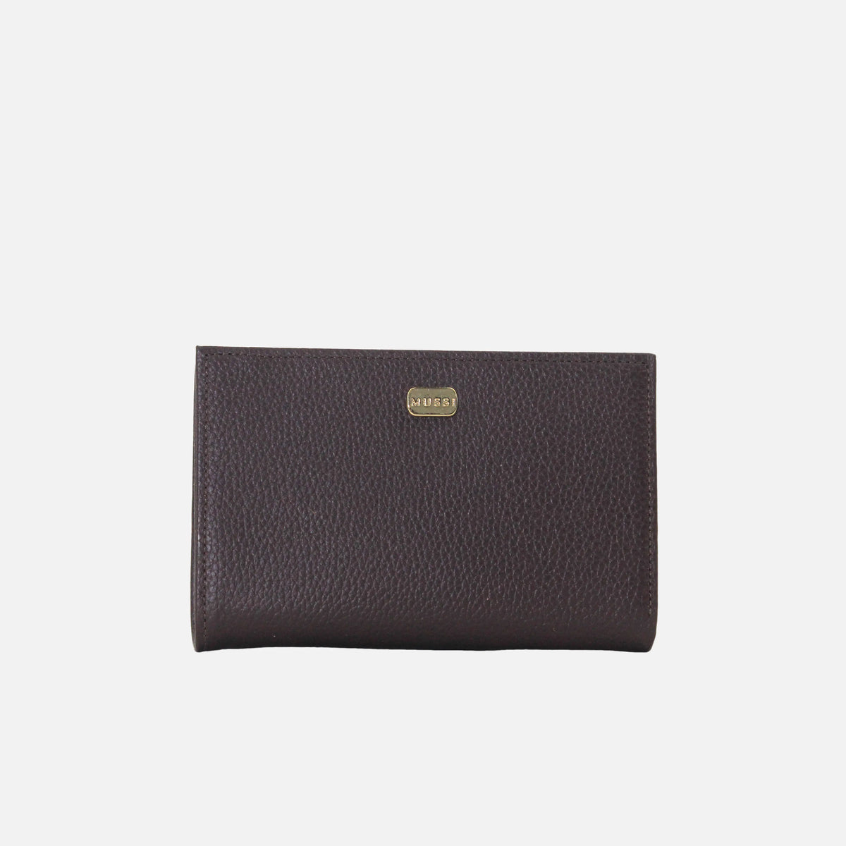 Billetera nev de cuero para mujer - Café