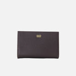 Billetera nev de cuero para mujer - Café