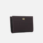 Billetera nev de cuero para mujer - Café