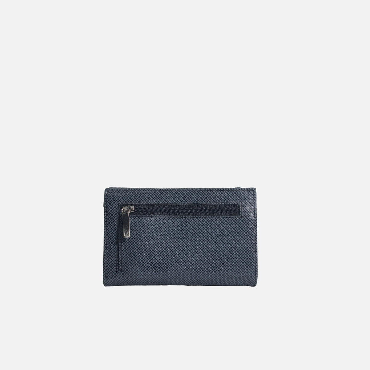 Billetera nev de cuero para mujer - Gris