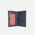 Billetera nev de cuero para mujer - Gris