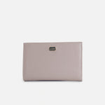 Billetera nev de cuero para mujer - Taupe