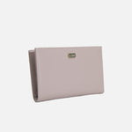 Billetera nev de cuero para mujer - Taupe