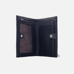 Billetera nev de cuero para mujer - Negro