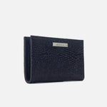 Billetera nev de cuero para mujer - Negro