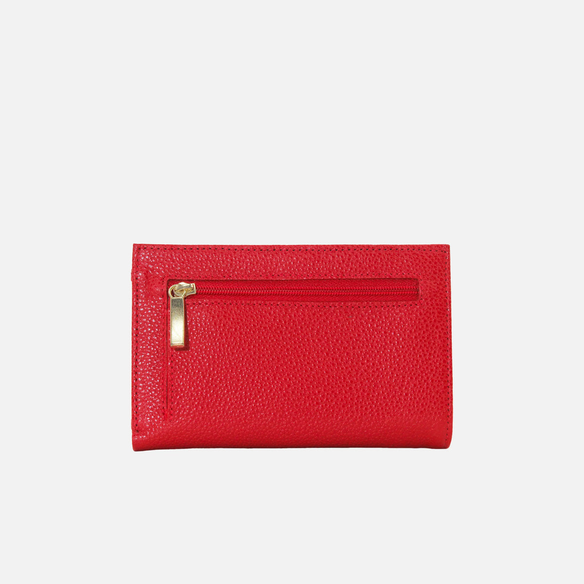 Billetera nev de cuero para mujer - Amarillo