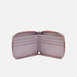 Billetera sabrina de cuero para mujer - Rosado