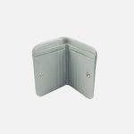 Billetera sira de cuero para mujer - Menta