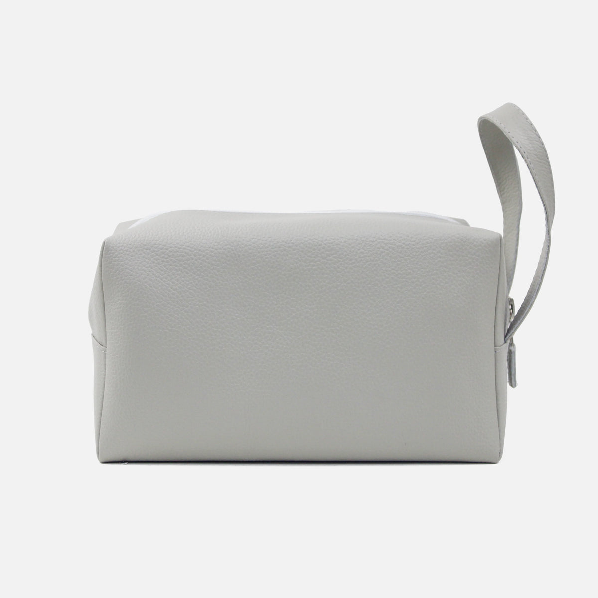 Cosmetiquera primavera de cuero para mujer - Beige