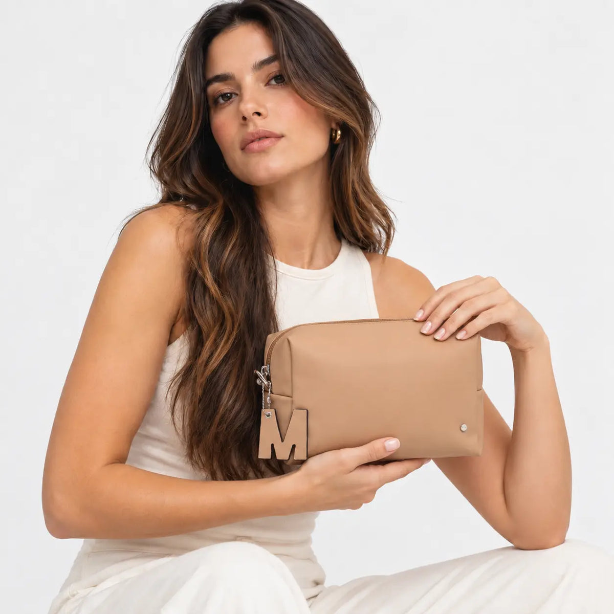 Cosmetiquera primavera de sintético para mujer - Miel
