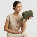 Cosmetiquera primavera de sintético para mujer - Verde