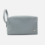 Cosmetiquera primavera de cuero para mujer - Menta