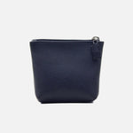 Monedero pamela de cuero para mujer - Negro