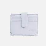 Tarjetero menina de cuero para mujer - Blanco