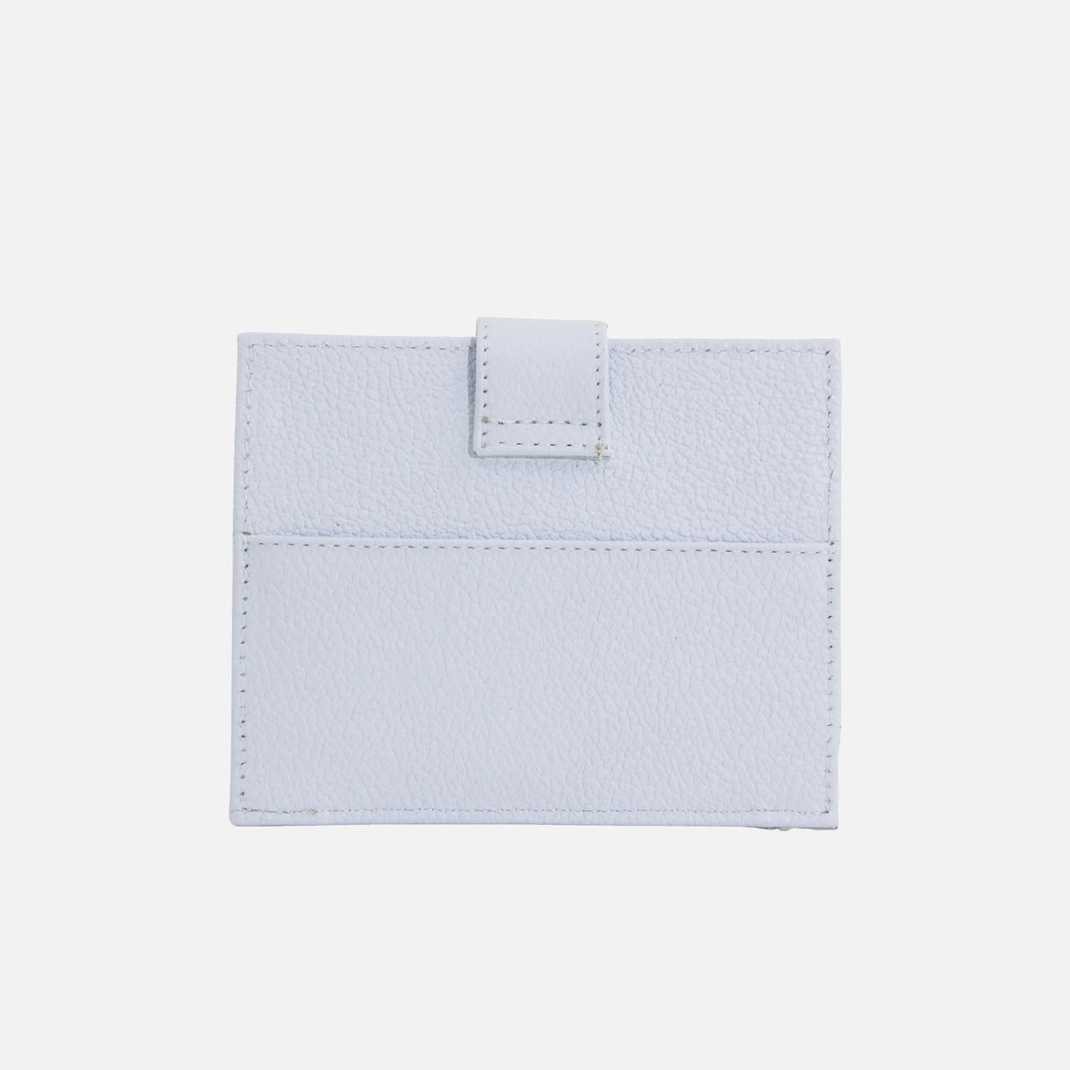 Tarjetero menina de cuero para mujer - Blanco