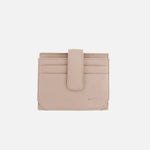 Tarjetero menina de cuero para mujer - Rosado