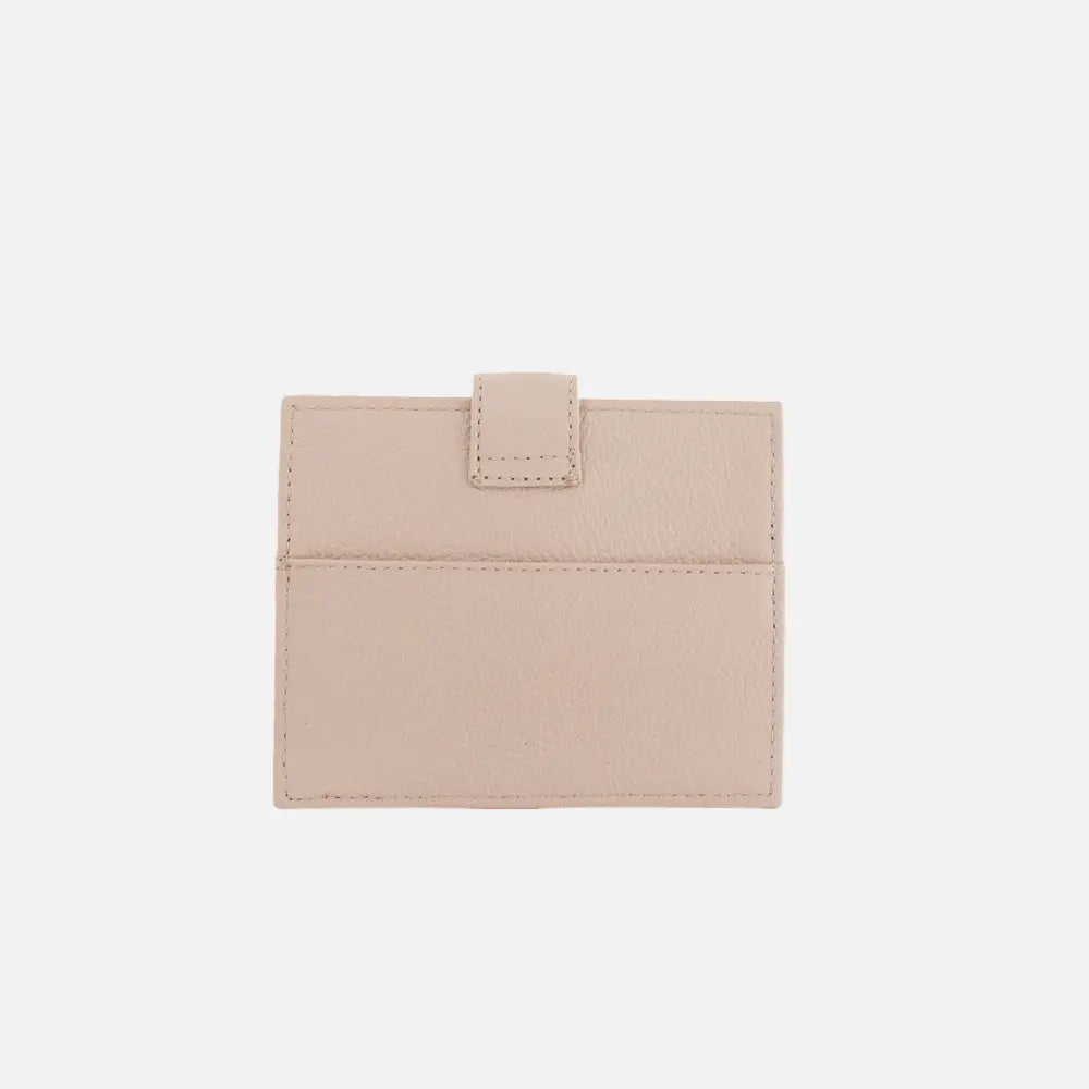 Tarjetero menina de cuero para mujer - Rosado