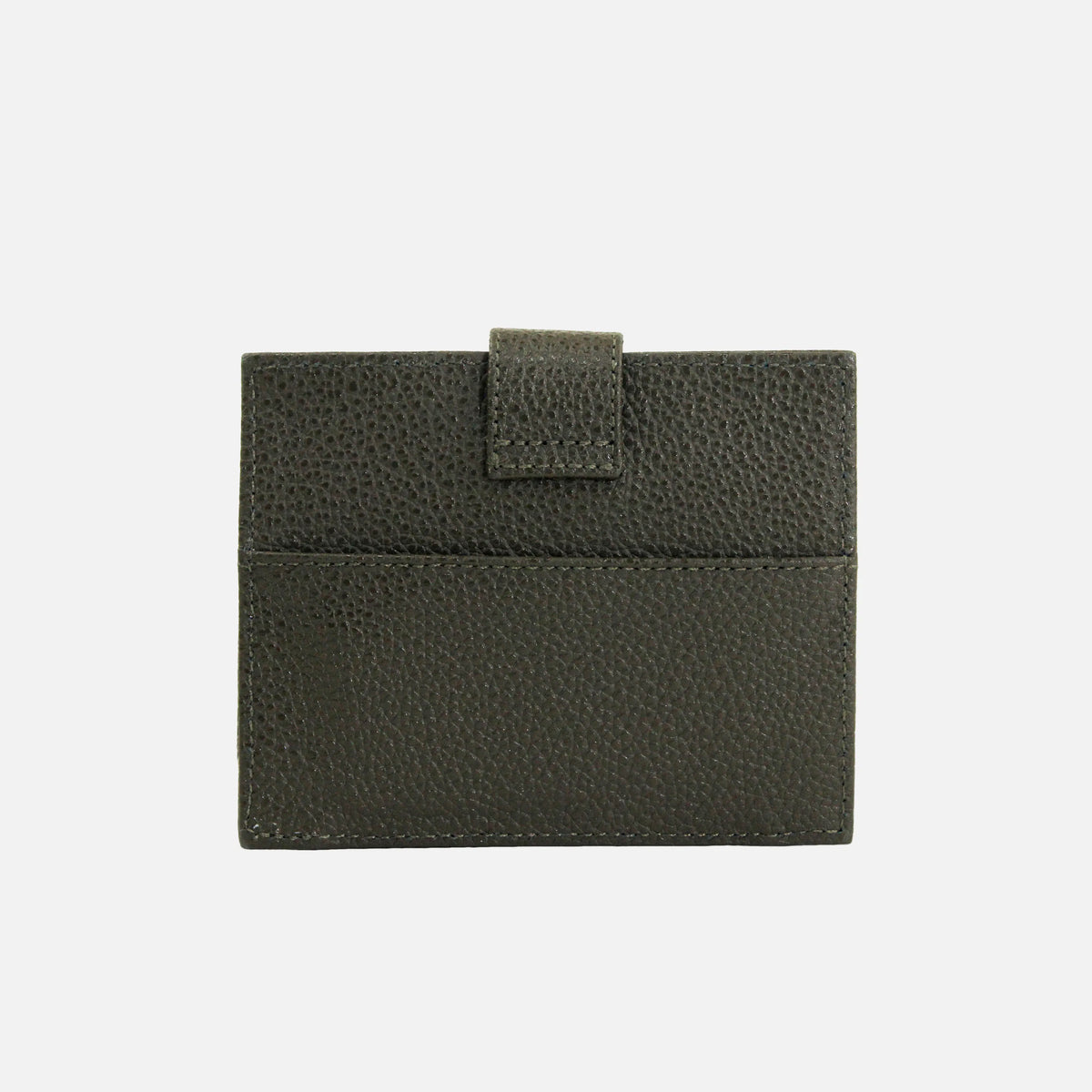 Tarjetero menina de cuero para mujer - Verde
