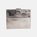 Tarjetero menina de cuero para mujer - Bronce