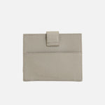 Tarjetero menina de cuero para mujer - Taupe