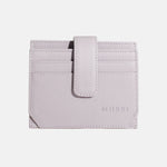 Tarjetero menina de cuero para mujer - Rosado