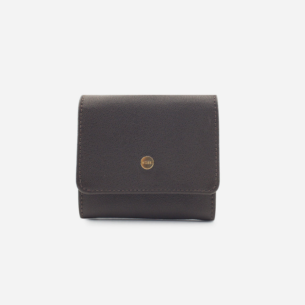 Porta audifonos olivia de cuero para mujer - Café