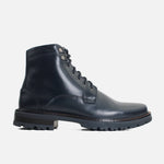 Botin tractorado elian de cuero para hombre - Negro