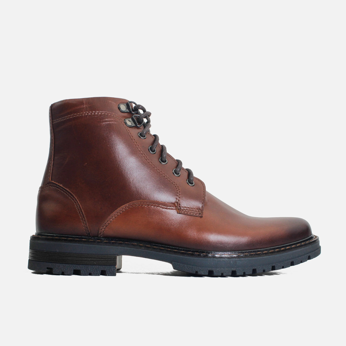 Botin tractorado elian de cuero para hombre - Miel