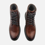 Botin tractorado elian de cuero para hombre - Miel