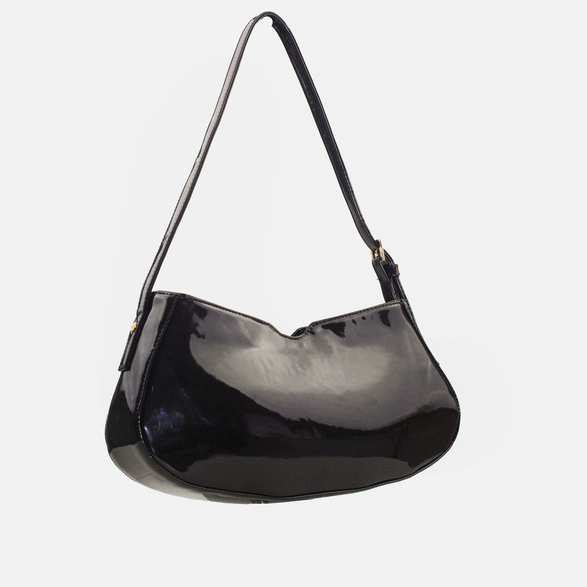 Cartera martina de sintético para mujer - Café
