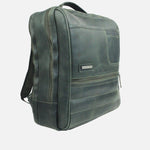 Morral alan de cuero para hombre - Verde