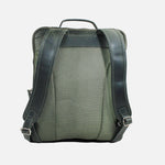 Morral alan de cuero para hombre - Verde