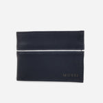 Billetera maicol de cuero para hombre - Negro