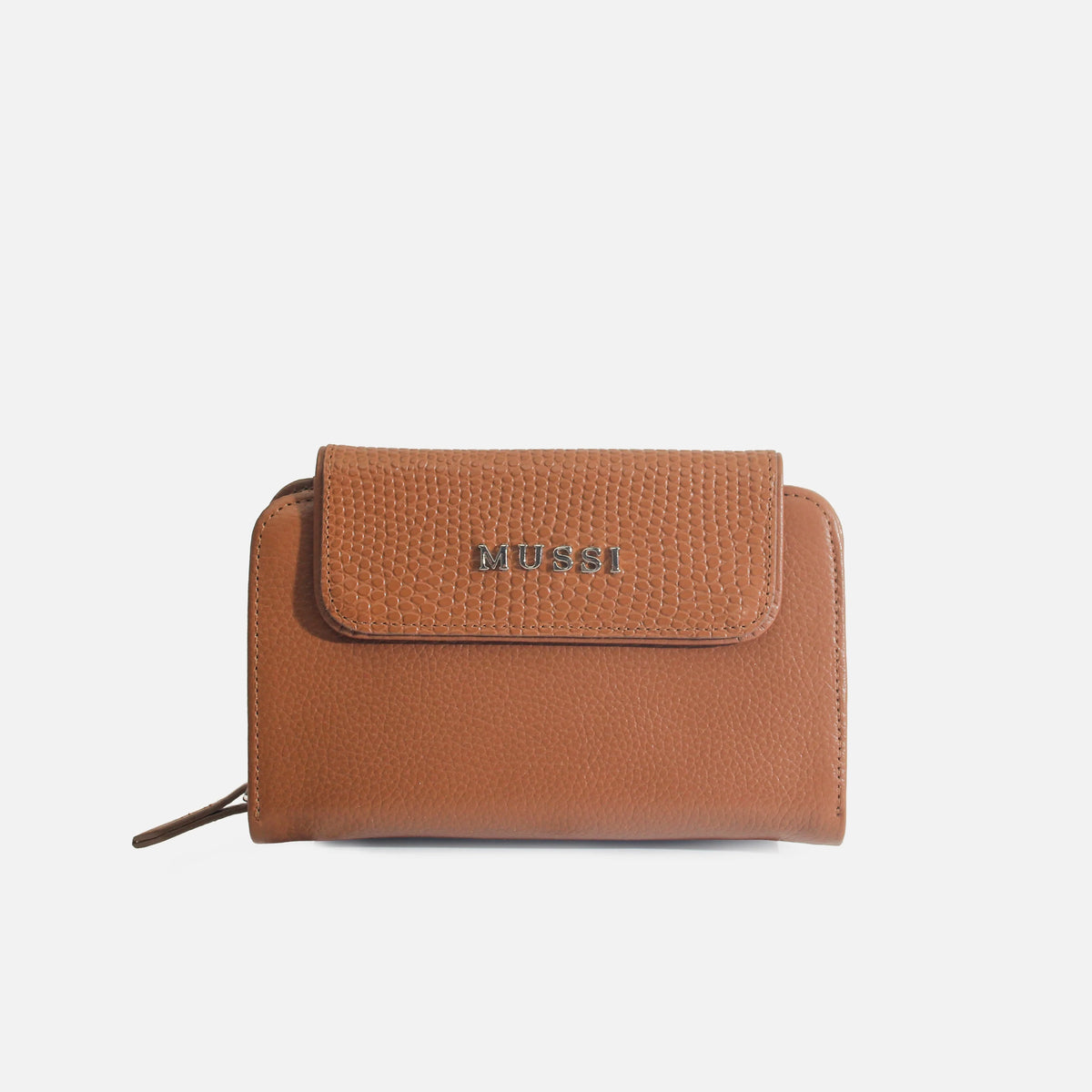Billetera ambar de cuero para mujer - Brandy