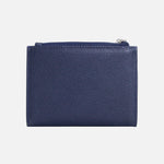 Billetera deneb de cuero para mujer - Azul