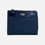 Billetera haru de textil para mujer - Azul