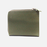 Billetera haru de cuero para mujer - Verde