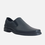 Mocasin plano tyr de sintético para hombre - Negro
