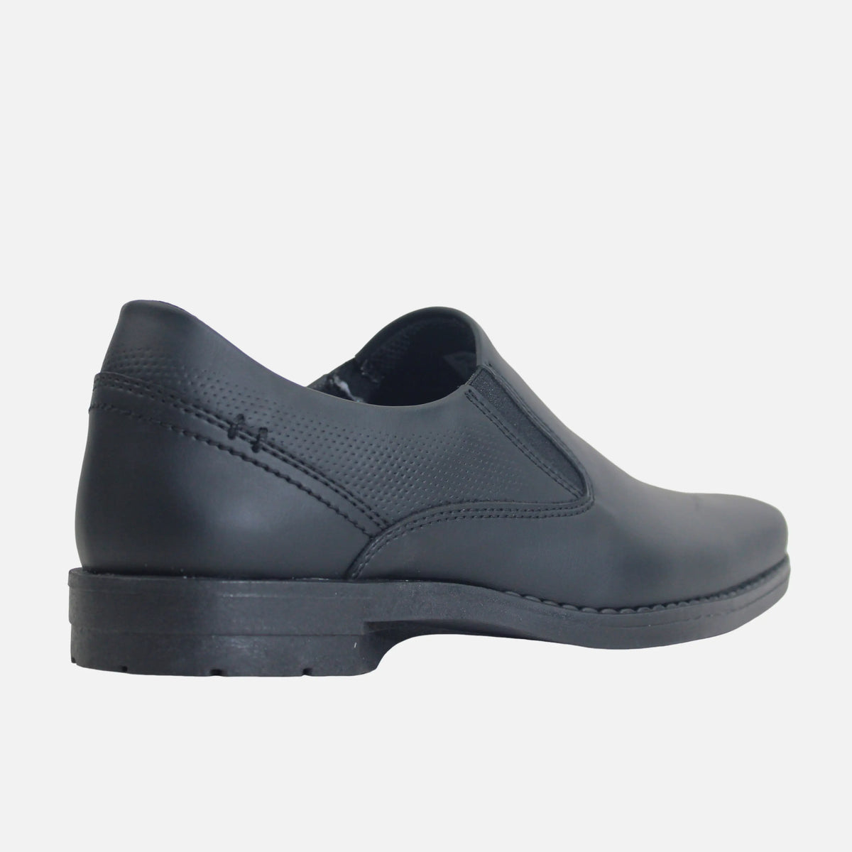 Mocasin plano tyr de sintético para hombre - Negro
